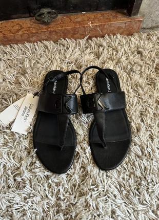 Calvin klein босоніжки 38,5 25 см (38-35,5)