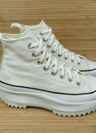 Кеди converse run star hike high egret розмір 40,5 (26 см.)