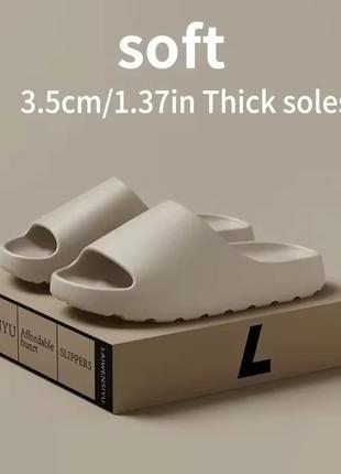 Тапочки тапки шлепки мужские на толстой подошве из пены eva