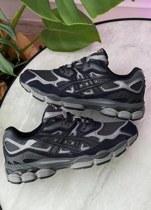 Чоловічі кросівки Pink asics gel nyc ‘graphite grey black’ 1201a789-020