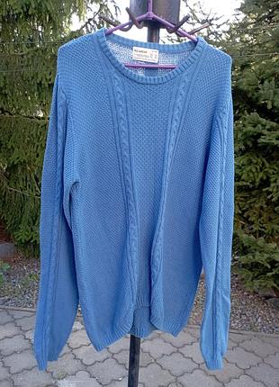 Джемпер мужской вязаный pull&bear, eur xl