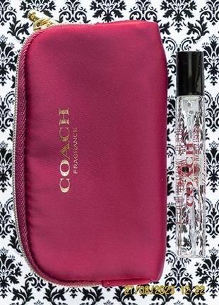 Набір парфум coach love eau de parfum spray 7,5 ml + косметичка