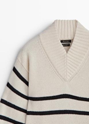 Вовняний светр massimo dutti 8
