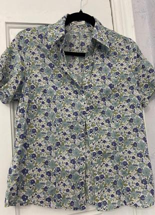 Літня бавовняна сорочка вінтаж