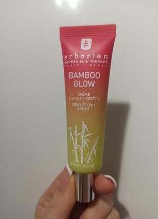Зволожуючий крем для обличчя erborian bamboo glow, 30 мл
