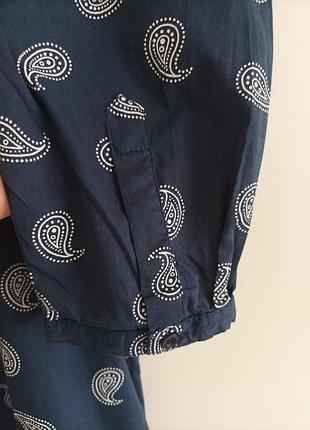 Синя сорочка пейслі 2