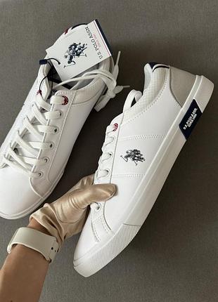 Кеди білі u.s. polo assn