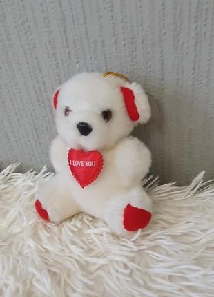 Мягкая игрушка мишка нв липучке