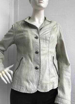 Брендовий жакет😘шкіра  nappa