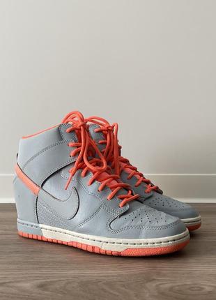Ркфлективные кроссовки nike dunk