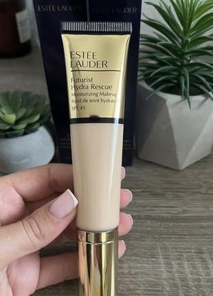 Оригинальная новая тональная основа estee lauder futurist hydra rescue moisturizing makeup spf 45 2n1🌸