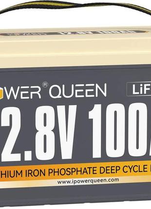 Акумулятор lifepo4 100а·год 12,8v powerqueen (німеччина)