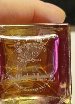 Elle shocking yves saint laurent edt 1 ml оригинал.5 фото