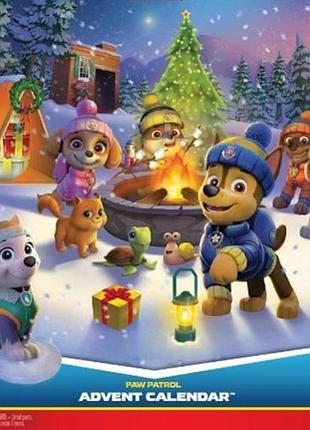 Адвент календар paw patrol advent calendar 2023 24s