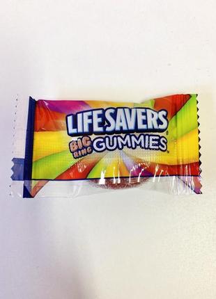 Мармеладной кольцо life savers big ring gummies 11 g