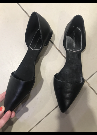 Балетки zara лодочки лофери