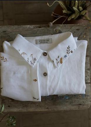 Нова сорочка з натурального льону