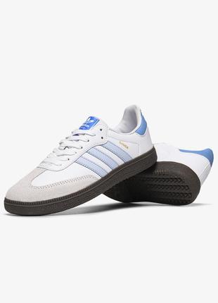 Adidas samba og 'white halo blue'2 фото