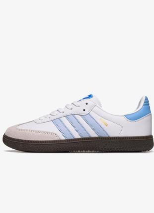 Adidas samba og 'white halo blue'9 фото