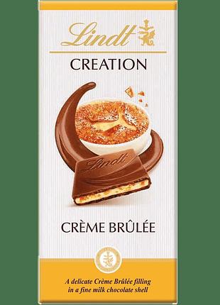 Шоколад lindt creation milk chocolate creme brulee 150g