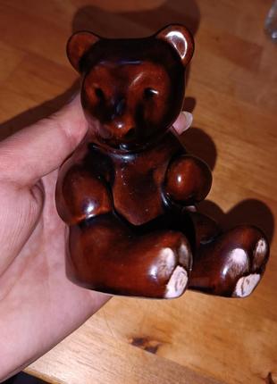 Ретро статуэтка,статуэтка медведь2 фото