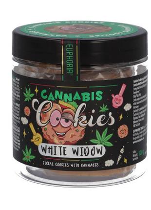 Печенье euphoria cannabis cookies white widow 120g