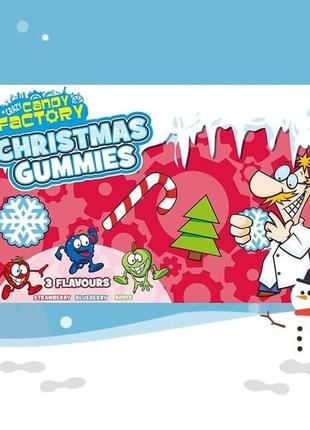 Набір солодощів crazy candy factory christmas gummies 92 g