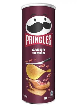 Чипси pringles jamon хамон 165g