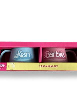 Набор чашек primark barbie the movie mugs барби и кен 2s