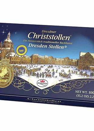 Штоллен dr. quendt dresdner christstollen dresden stollen 1000g