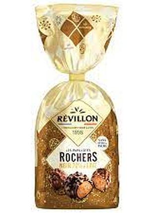 Конфеты revillon les papillotes rochers noir 70% lait 370g