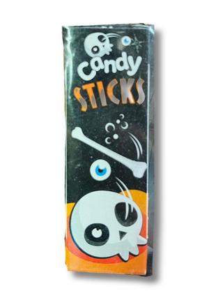 Леденец halloween candy sticks fruity 1g
