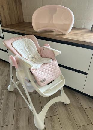 Дитяче крісло для годування carrello caramel