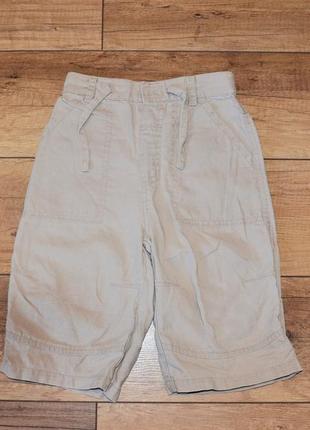 Шорти, бриджі, капрі хлопчику льон next на 2-3 роки, 92-98 см