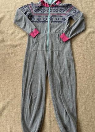 Стильний трендовий домашній комбінезон кігурумі new look sleep and relax