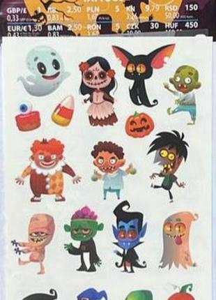 Тату pepco halloween tattoos 3s