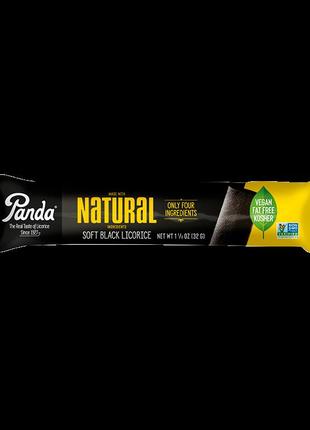 Лакрица panda black liquorice 32 g