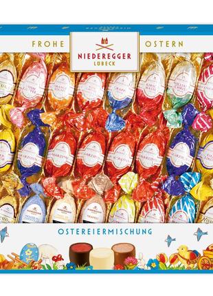 Шоколадные яйца niederegger lubeck ostereiermischung 400g