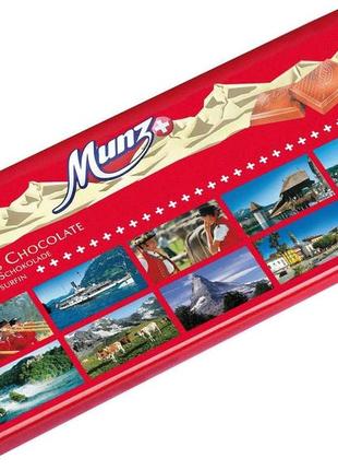 Шоколад munz finest swiss chocolate milk 100g
