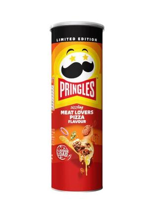 Чипси pringles smoky bbq lovers pizza (піца) 102g