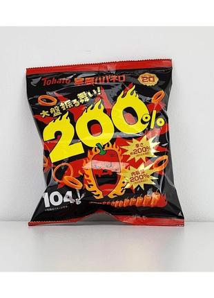 Tohato bokun habanero flavored spicy rings 200% mad spice острые japan 104g