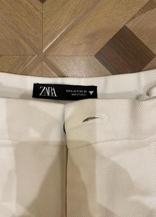 Белые джинсовые шорты zara4 фото