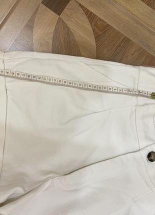 Белые джинсовые шорты zara8 фото