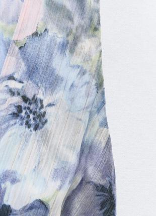 Сукня максі в квіти від zara, плаття красиве довге зара