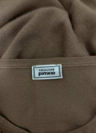 Тепла бежева сукня 6