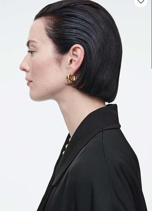 Сережки cos