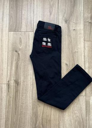 Стильні джинси iceberg betty boop patch jeans