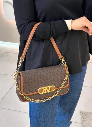 Сумка брендовая michael kors parker medium shoulder bag оригинал на подарок5 фото