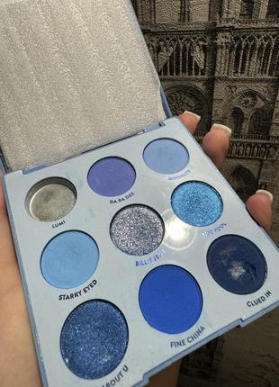 Colourpop палетка blue moon