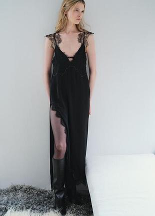 Плаття-сліп zw collection з мереживом